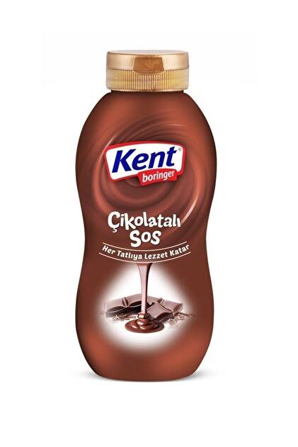Kent B. Çikolatalı Sos 300 gr Elips 15 adet